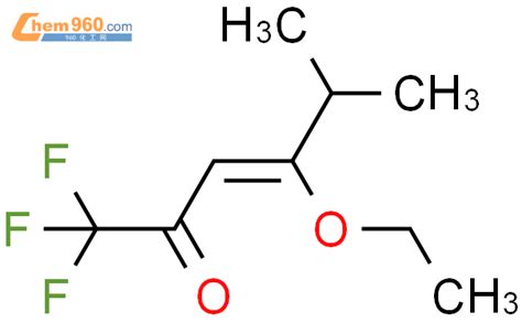 856770 08 6 3 Hexen 2 one 4 ethoxy 1 1 1 trifluoro 5 methyl 化学式结构式分子