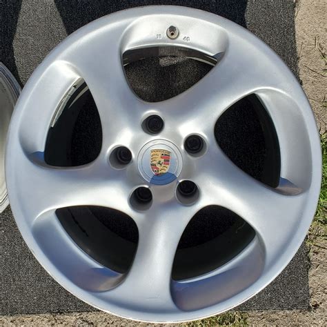 18 Genuine OEM Porsche 911 996 Turbo Twist II Hollow Spoke BBS Wheels