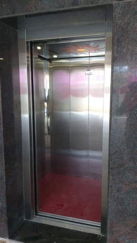 Stainless Steel Automatic Passenger Elevator Without Machine Room