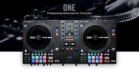 Rane One 2 Channel 7 Motorized Turntable Style Decks Professional Dj