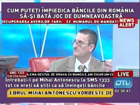 Mihai Antonescu La Dan Diaconescu Direct Cum S Lupta I Cu Succes Cu