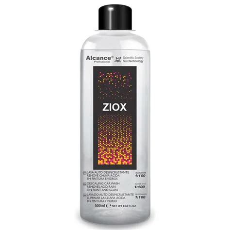 Shampoo Multifuncional Ziox Alcance 500ml Remove Chuva Acida Anderson