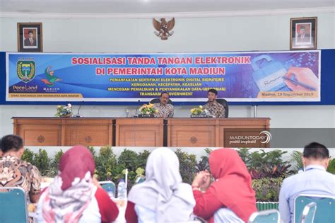 Efisiensi Birokrasi Diskominfo Gandeng Bssn Sosialisasikan Tanda