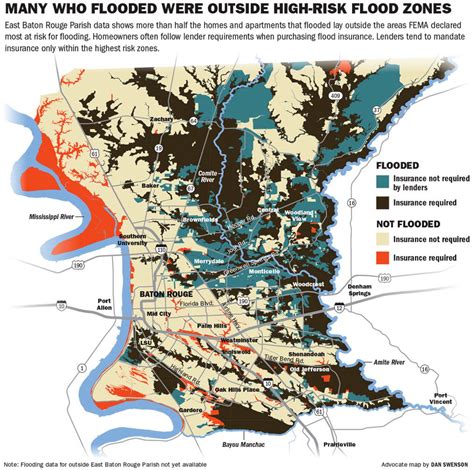 2016 Baton Rouge Flood Map and Flood Insurance Map | O-T Lounge