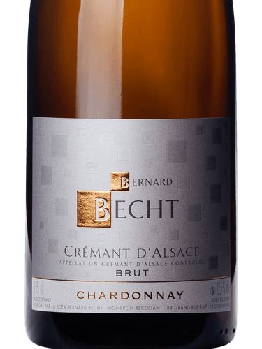 Bernard Becht Crémant d Alsace Chardonnay Brut Vivino