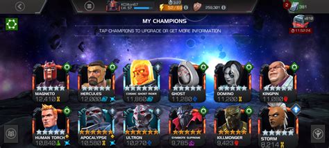 Best Champs To Use And Rank For 6234 — Marvel Contest Of Champions