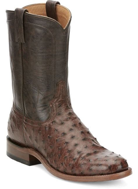 Tony Lama Mens Monterey Ostrich Boot Howell Western Wear