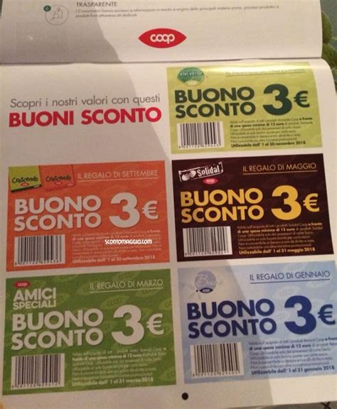 Coop Gratis Il Calendario Buoni Sconto Da Scontomaggio