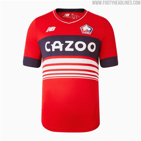 Lille 22-23 Home & Away Kits Released - Footy Headlines