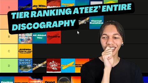 Tier Ranking Ateez Entire Discography YouTube