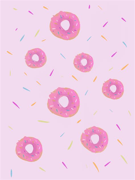 Pink donuts wallpaper | Pink donuts wallpaper, Pink donuts, Pink iphone