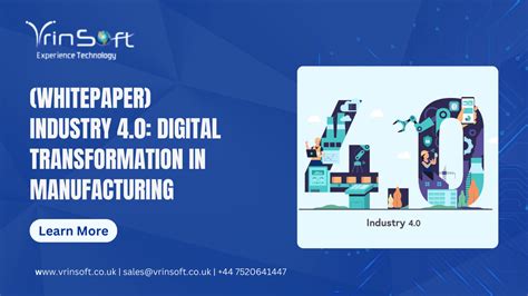 industry  digital transformation  manufacturing whitepaper