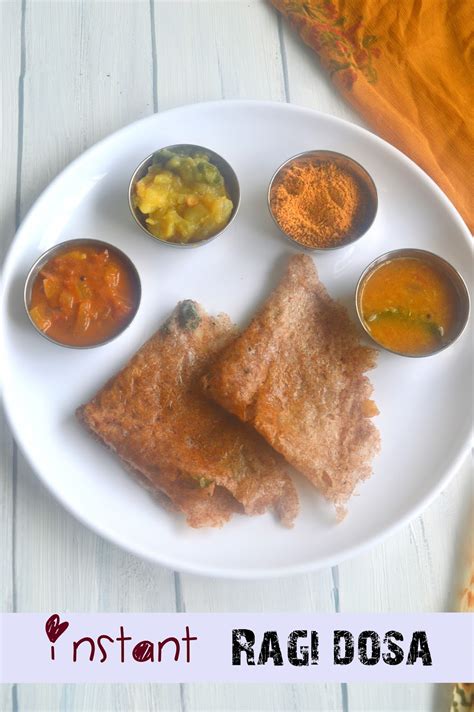 Ragi Rava Dosa Recipe Instant Ragi Dosa Semolina Finger Millet