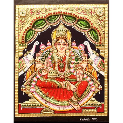 Tanjore Painting Gajalakshmi