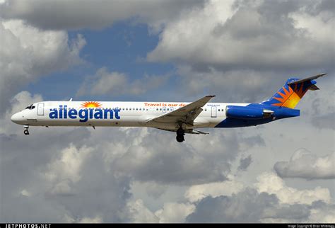 N864GA McDonnell Douglas MD 83 Allegiant Air Brian Whitelegg