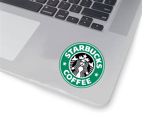 Starbucks Logo Sticker Green Starbucks Vinyl Decal - Etsy