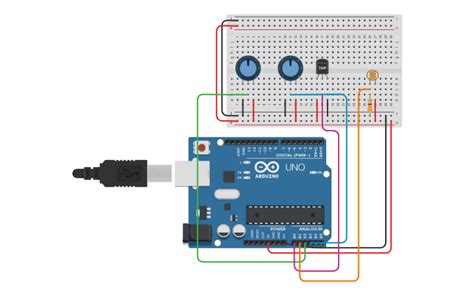 Circuit Design Dht22 Tinkercad