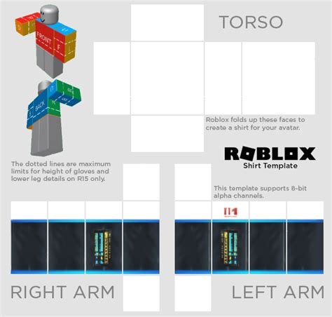 Roblox Hatsune Miku Sleeves Template By Anayahmed On Deviantart