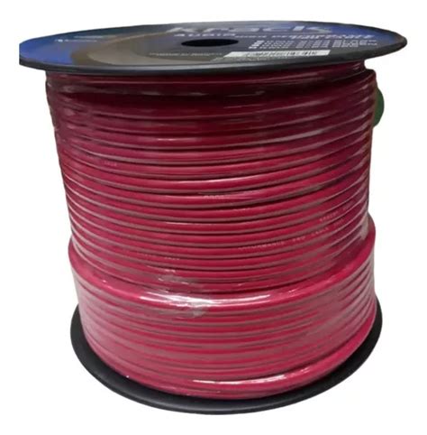 Rollo De Cable Krack Para Micr Fono Color Rojo Mts X Env O Gratis