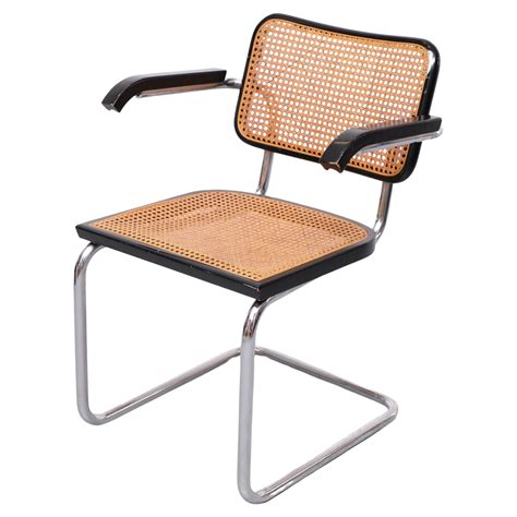 Ensemble De Quatre Chaises Cesca De Marcel Breuer B Style Italien