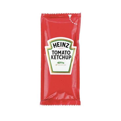 HEINZ TOMATO KETCHUP PACKETS 1000X9G