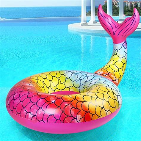 Gaboss Giant Mermaid Tail Pool Float Swimming Pool