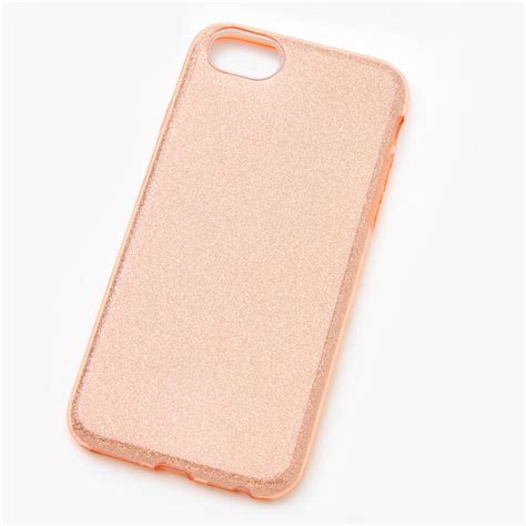 Rose Gold Glitter Phone Case - Fits iPhone 6/7/8/SE | Claire's US