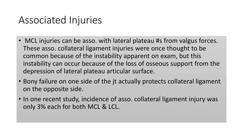 Tibial Plateau Fractures Ppt