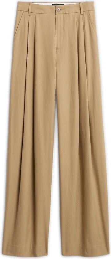 Banana Republic Lena Wide Leg Linen Blend Pants Shopstyle