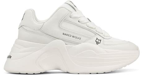 Naked Wolfe Temple White Leather Lyst