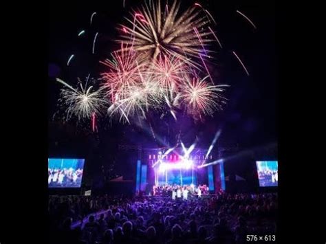 Rotorua Lakeside Concert Fireworks Youtube