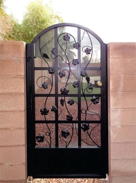 Single Gates Artistic Iron Works Ornamental Wrought Gate Vitigni