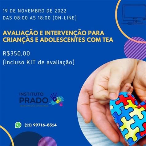 Avaliação e intervenção para crianças e adolescentes com TEA (DEZEMBRO ... 