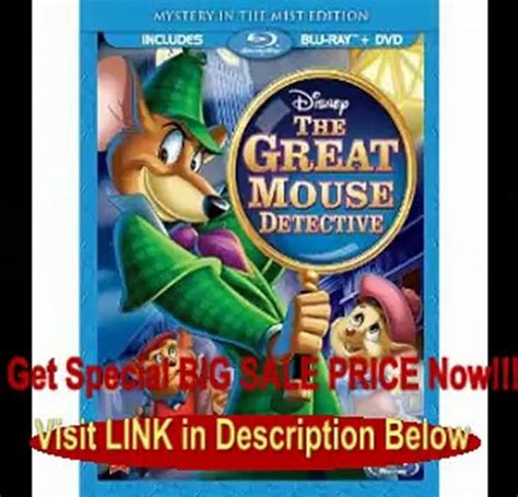 The Great Mouse Detective Two Disc Special Edition Blu Ray DVD Combo