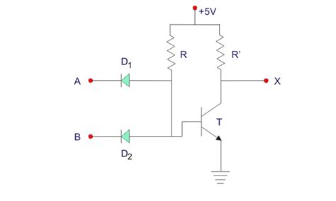 Diode and Transistor NAND Gate or DTL NAND Gate and NAND Gate ICs ...