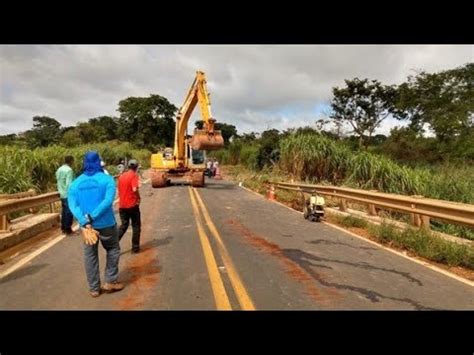 Ponte Interditada Na BR 365 Patos De Minas MG Fomos Obrigados A 150