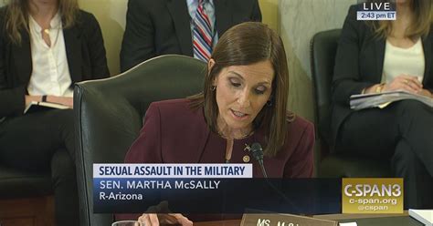 User Clip Senator Martha Mcsally Speaks During Hearing On Military