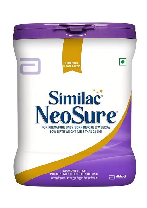 Abbott Similac Neosure A Nutrient Enriched Infant Formula For