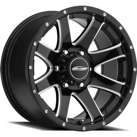 Pro Comp Series 86 17x9 6 Black PXA8186 7973 Custom Offsets