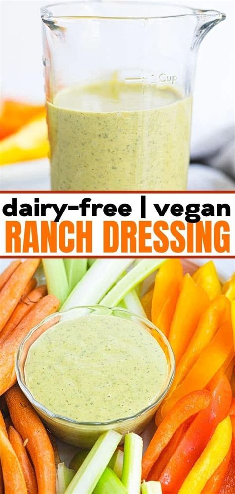 Delicious Vegan Ranch Dressing Recipe