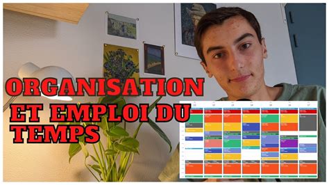 Mon Organisation Et Emploi Du Temps En Pr Pa Ecg Youtube