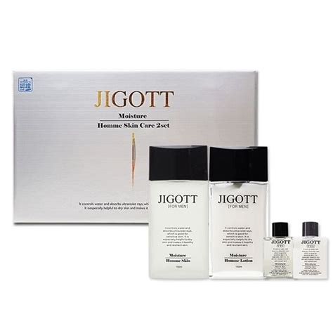 JIGOTT / Увлажняющий мужской набор для лица Moisture Homme Skin Care 2 ...