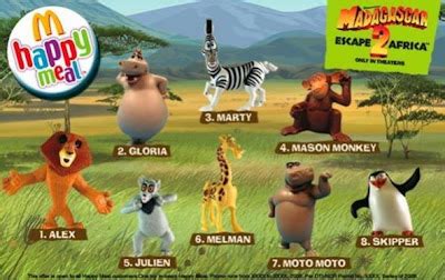 Heart of Rachel: Happy Meal features Madagascar 2