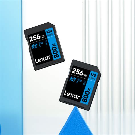 Lexar High Performance 800x SDHC SDXC UHS I Card BLUE Series Lexar