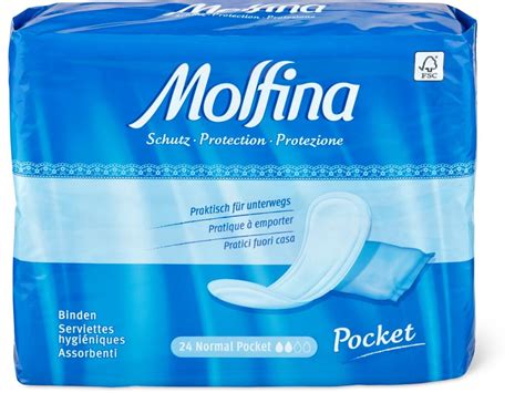 Achat Molfina Serviettes Hygiéniques Normal Pocket Migros