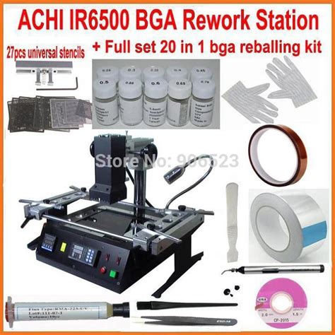 New Full Set Achi Ir Infrared Bga Rework Station In Bga