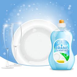 Dishwashing Labels Liquid Label Vector Images (over 1,300)