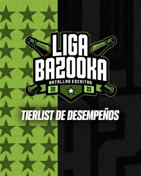 Create a Desempeños en Liga Bazooka Tier List TierMaker