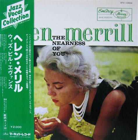 【目立った傷や汚れなし】jazz Lp帯・ライナー付きhelen Merrillthe Nearness Of Youb 0175 の