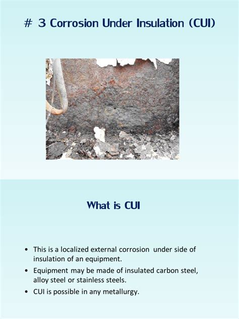 Corrosion Under Insulation in Process Industry | PDF | Corrosion | Stainless Steel